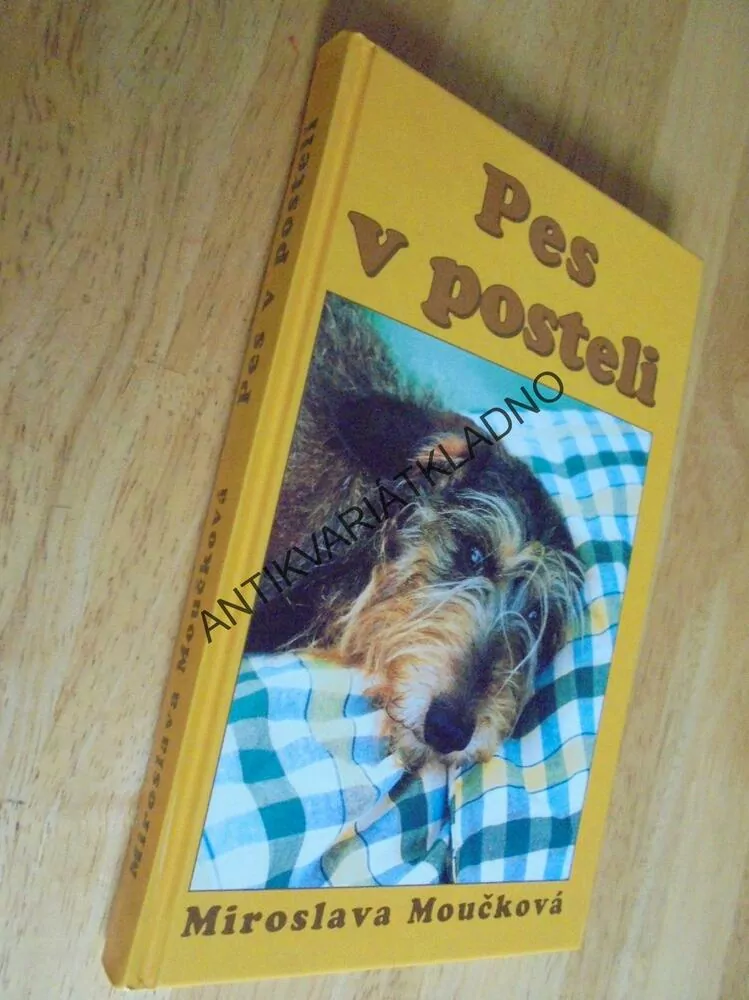 PES V POSTELI, JEZEVČÍK, M. MOUČKOVÁ, **an