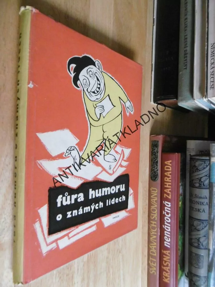 FŮRA HUMORU O ZNÁMÝCH LIDECH, FRANTA BIDLO,1960, **an