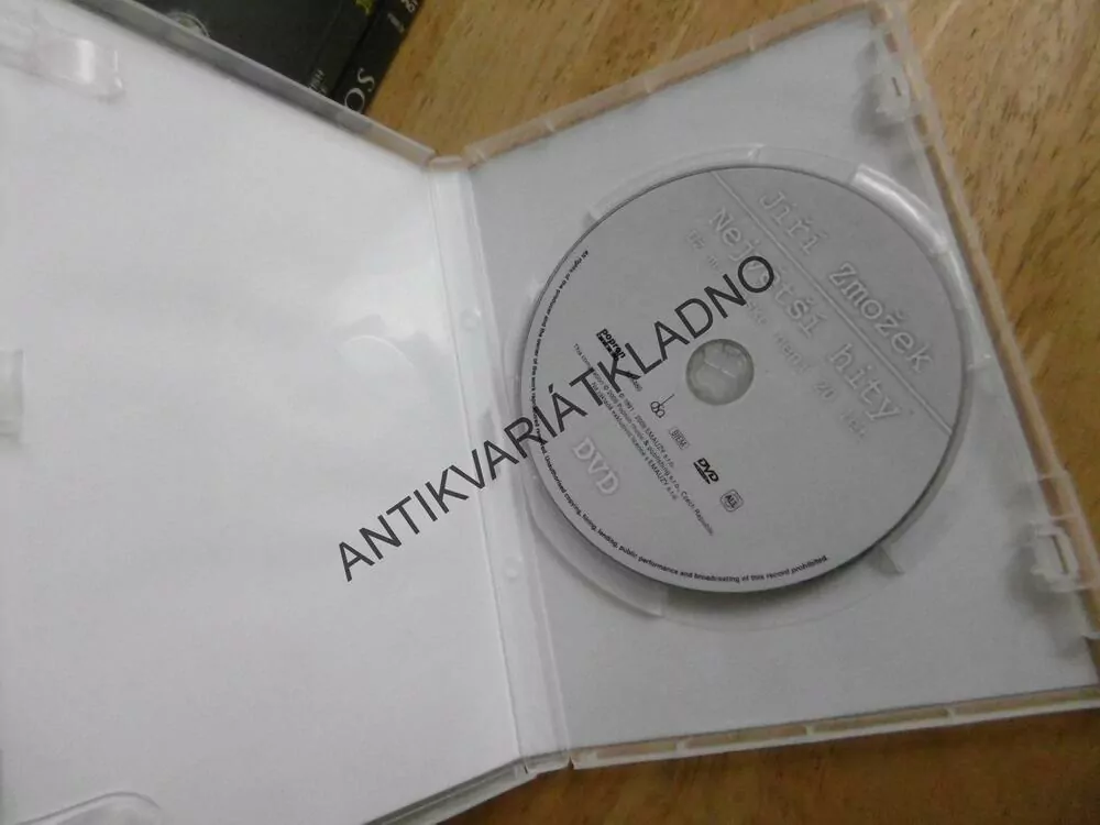 JIŘÍ ZMOŽEK, NEJVĚTŠÍ HITY , UŽ MI LÁSKO NENÍ DVACET LET, DVD HUDBA