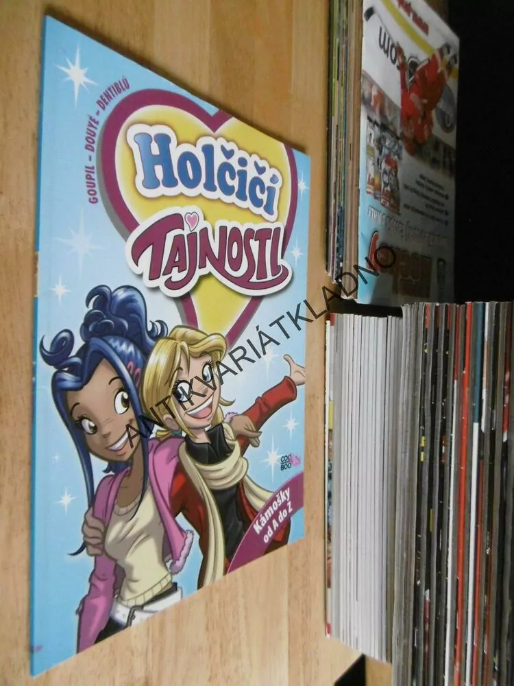 HOLČIČÍ TAJNOSTI, KÁMOŠKY OD A DO Z, KOMIKS
