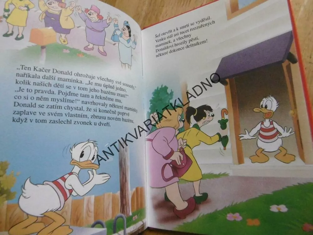 DONALDŮV NOVÝ BAZÉN, WALT DISNEY, **an