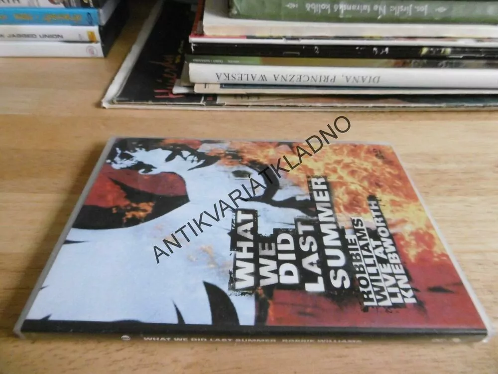 WHAT WE DID LAST SUMMER, ROBBIE WILLIAMS, LIVE AT KNEBWORTH DVD HUDBA