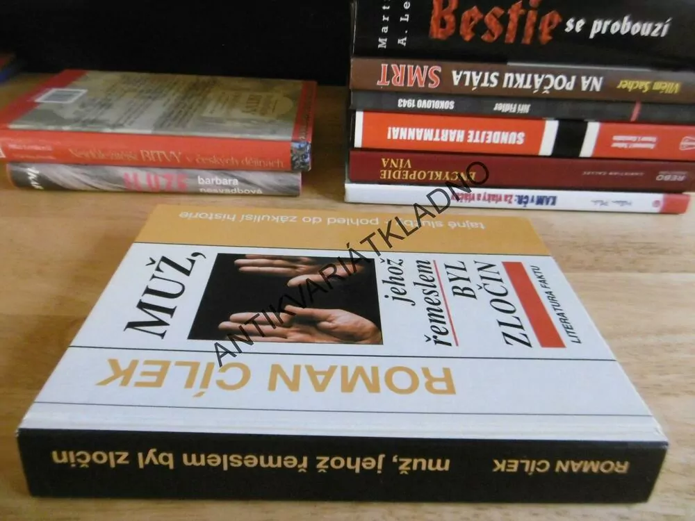 MUŽ, JEHOŽ ŘEMESLEM BYL ZLOČIN, ROMAN CÍLEK, **an