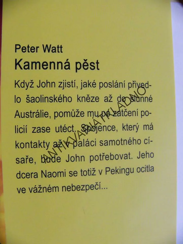 KAMENNÁ PĚST, PETER WATT, (W.SMITH)