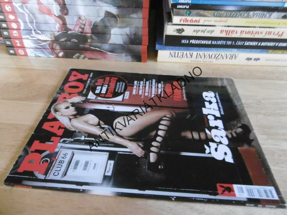 PLAYBOY, 10/2018, PLAYMATE ŠÁRKA, VOJTA DYK