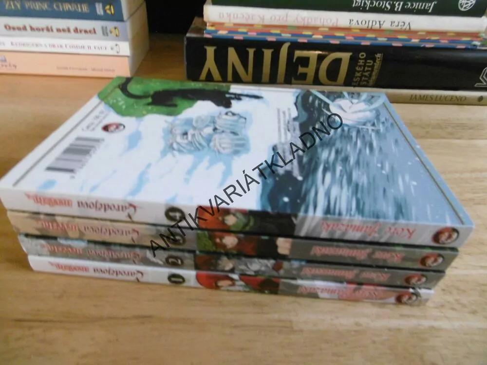 ČARODĚJOVA NEDVĚSTA, 1-4., MANGA KOMIKS, **an