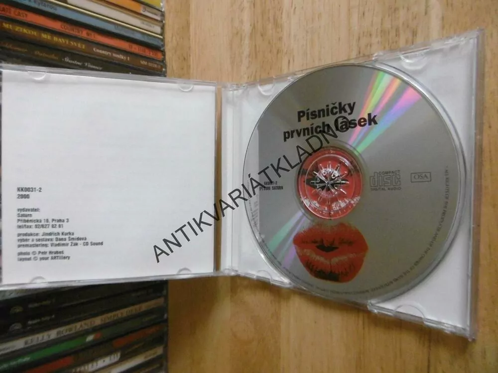 PÍSNIČKY PRVNÍCH LÁSEK, CD