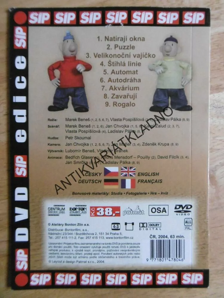 PAT A MAT SE VRACEJÍ, 5., DVD FILM 