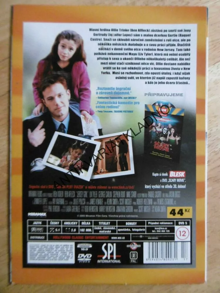 TÁTA NA PLNÝ ÚVAZEK, DVD FILM