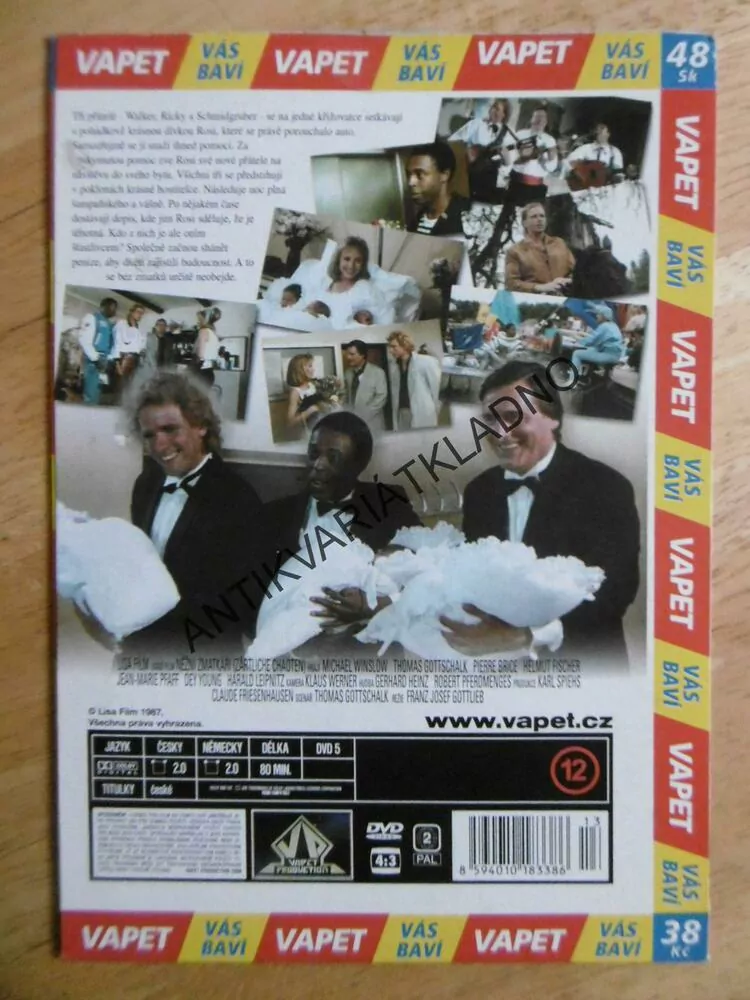 NĚŽNÍ ZMATKÁŘI, DVD FILM