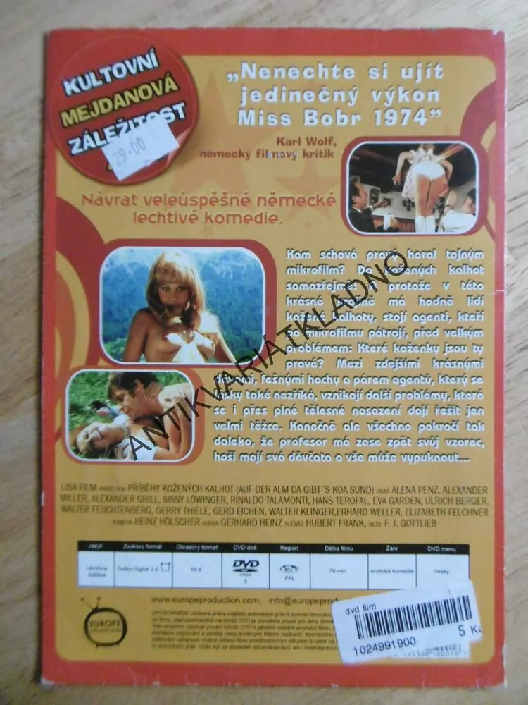 PŘÍBĚHY KOŽENÝCH KALHOT, DVD FILM 