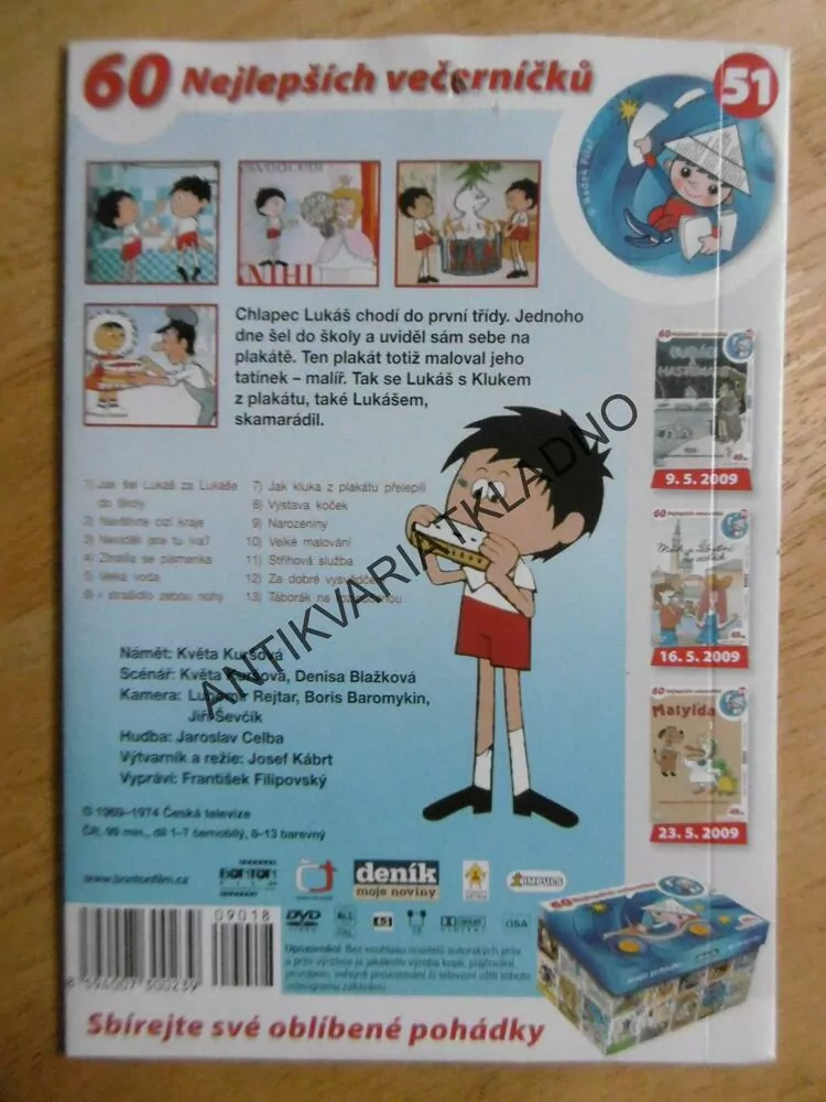 O KLUKOVI Z PLAKÁTU 1., DVD FILM 