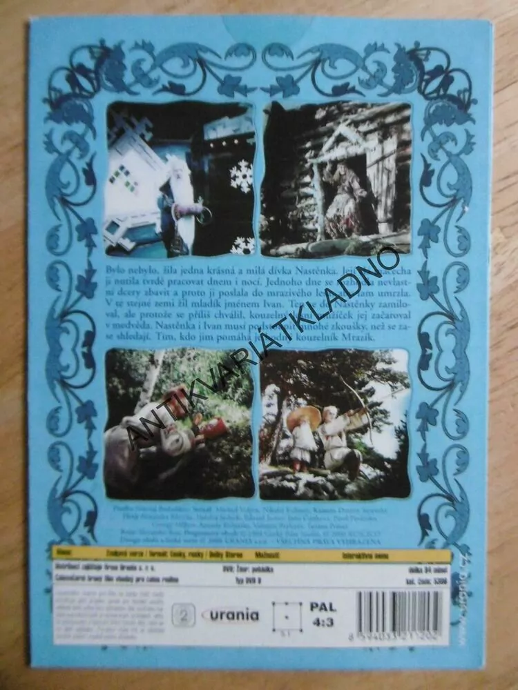 MRAZÍK, DVD FILM POHÁDKA