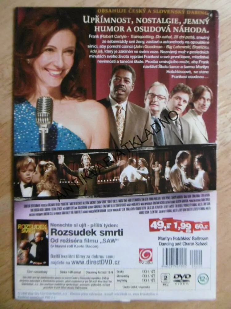 ŠKOLA TANCE A ŠARMU, DVD FILM 