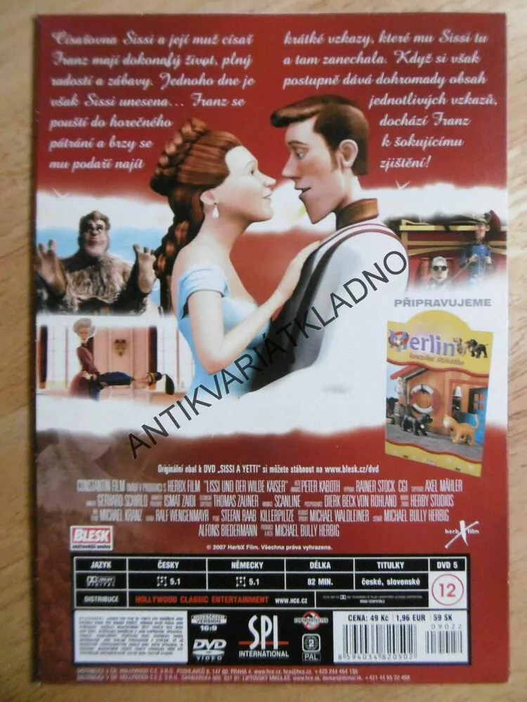 SISSI A YETTI, DVD FILM
