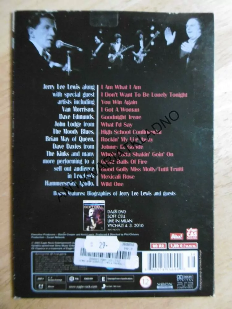 JERRY LEE LEWIS, CD HUDBA