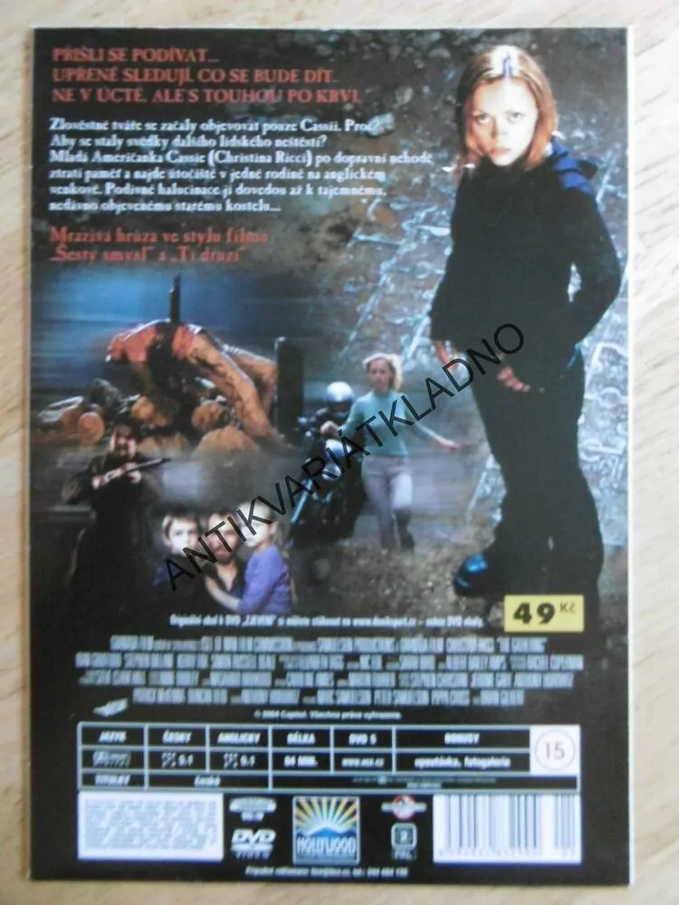 ZJEVENÍ, DVD FILM 