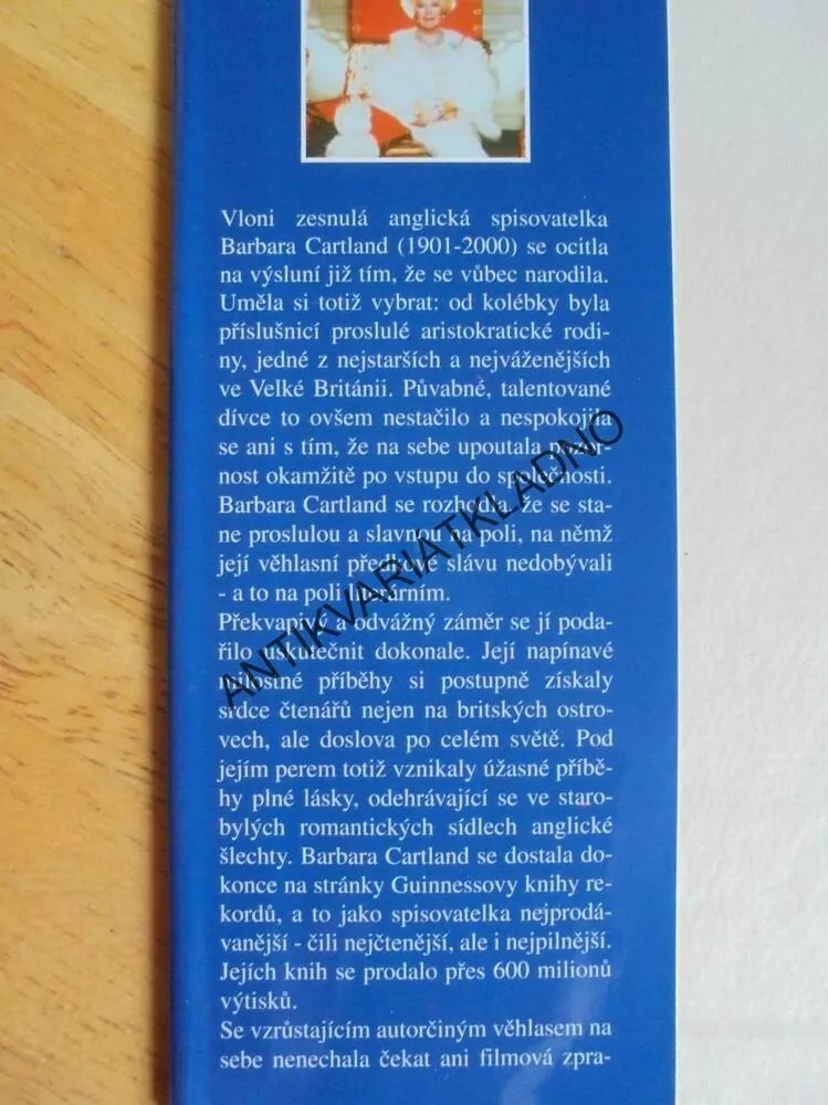 NEODOLATELNÝ MARKÝZ, BARBARA CARTLAND, **an