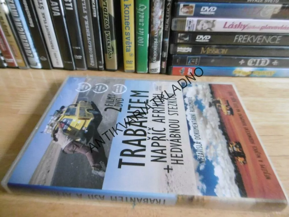 TRABANTEM NAPŘÍČ AFRIKOU+HEDVÁBNOU STEZKOU, DVD FILM