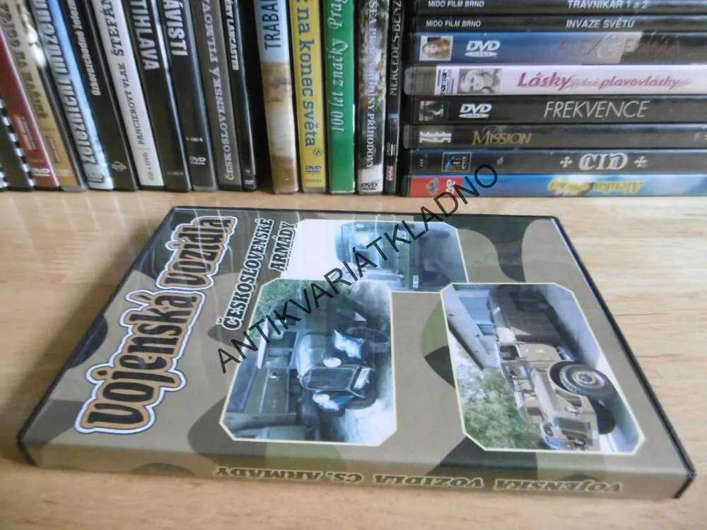 VOJENSKÁ VOZIDLA ČESKOSLOVENSKÉ ARMÁDY, DVD FILM