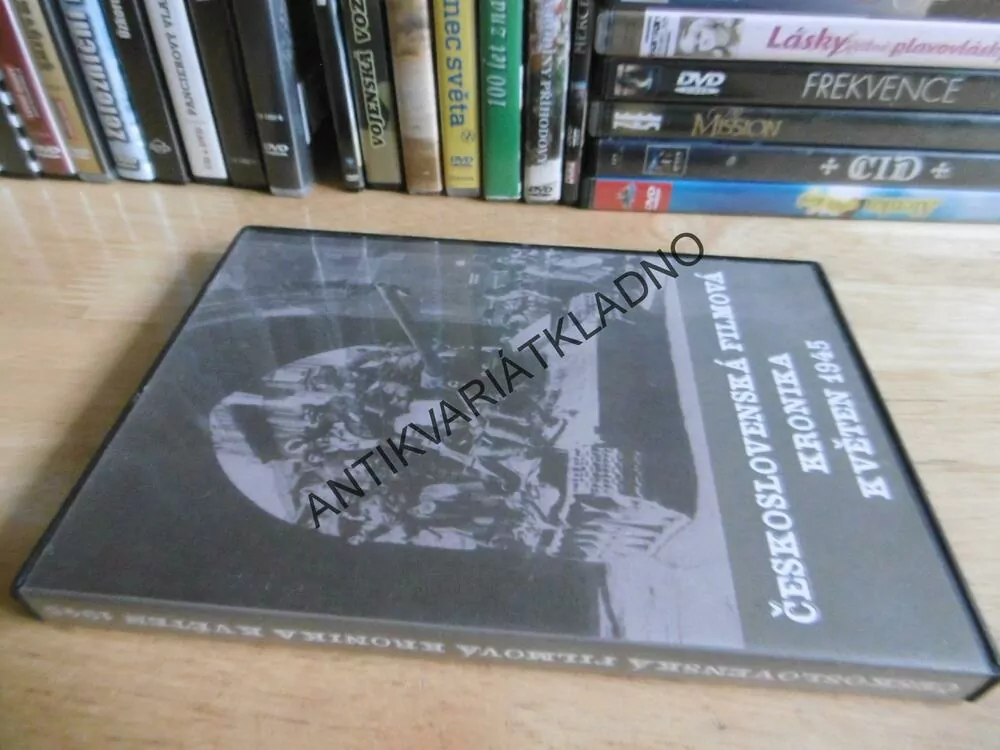 ČESKOSLOVENSKÁ FILMOVÁ KRONIKA KVĚTEN 1945, DVD FILM