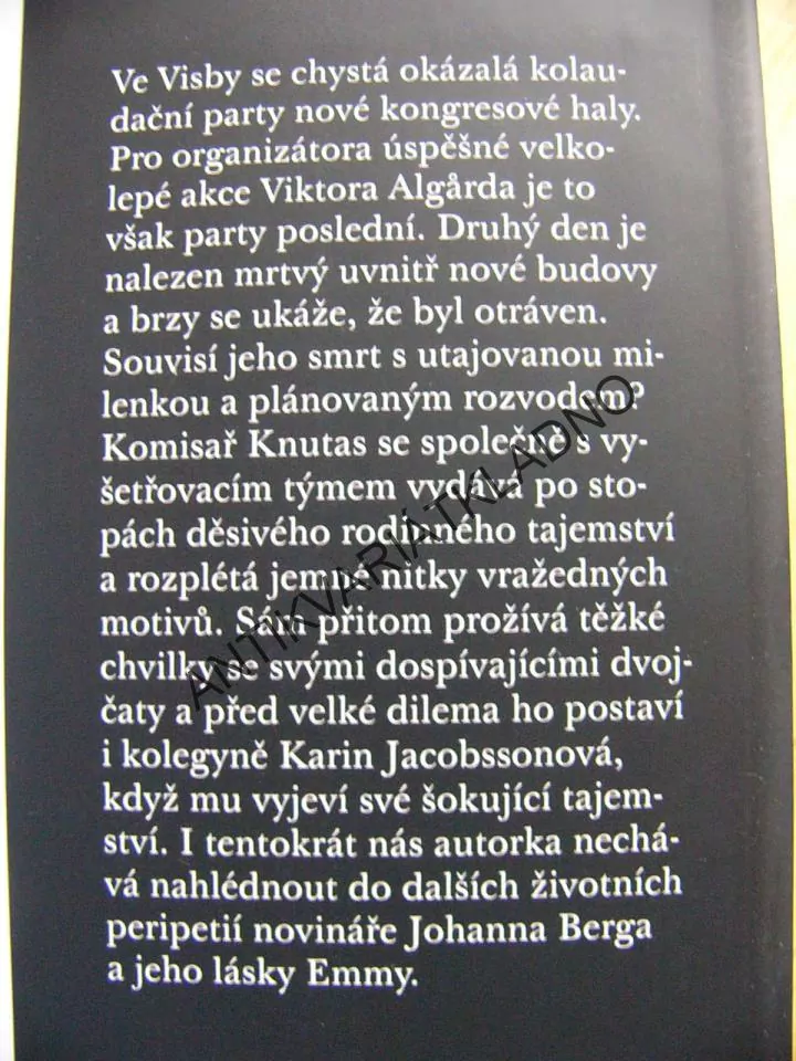 TEMNÝ ANDĚL, MARI JUNGSTEDTOVÁ