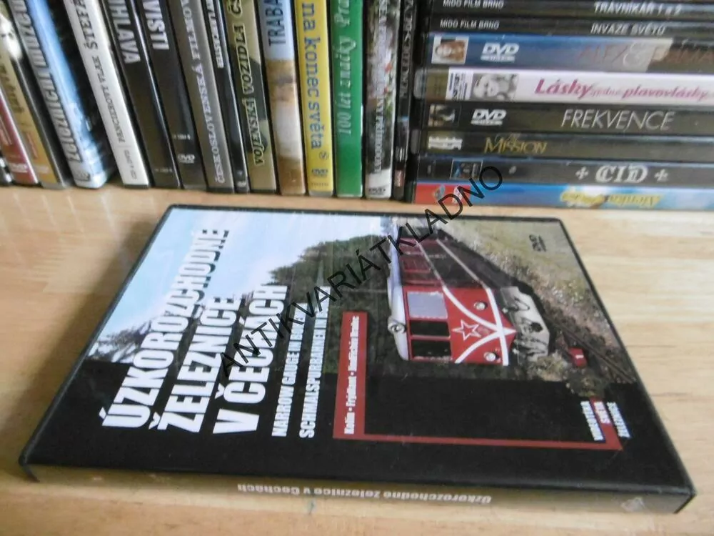 ÚZKOROZCHODNÉ ŽELEZNICE V ČECHÁCH, DVD FILM