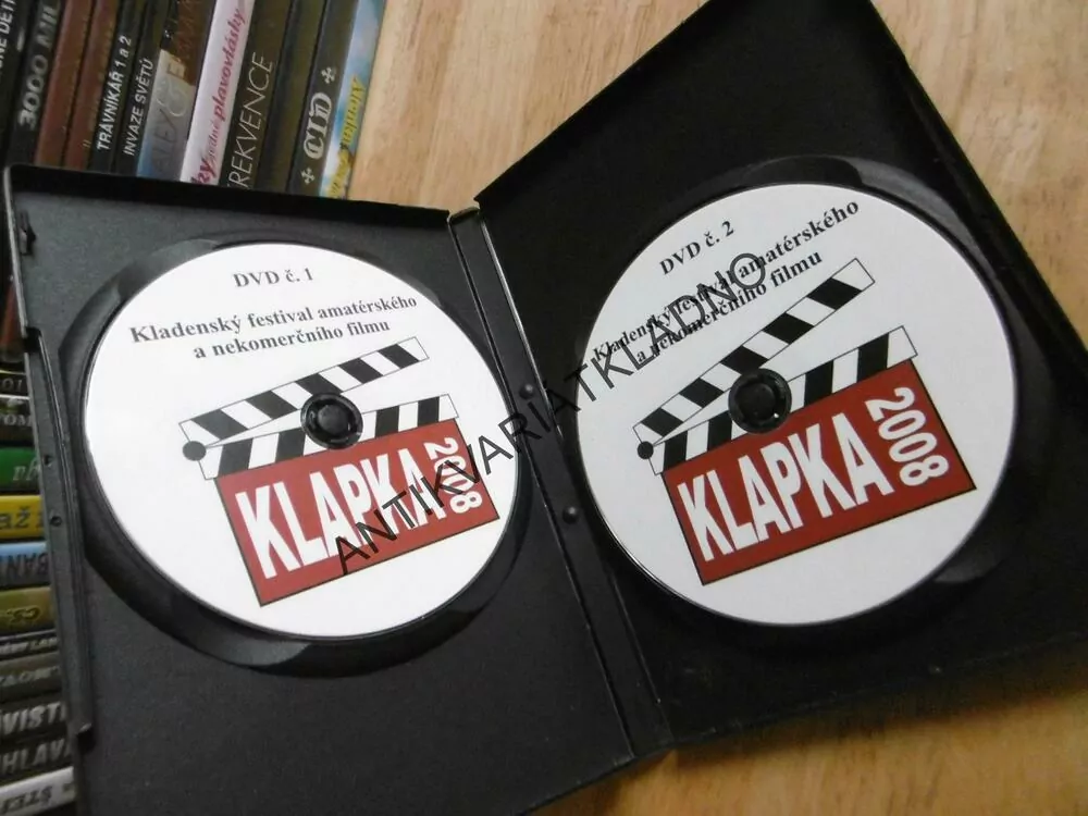 KLAPKA 2008 KLADENSKÝ FESTIVAL KLADNO, DVD FILM