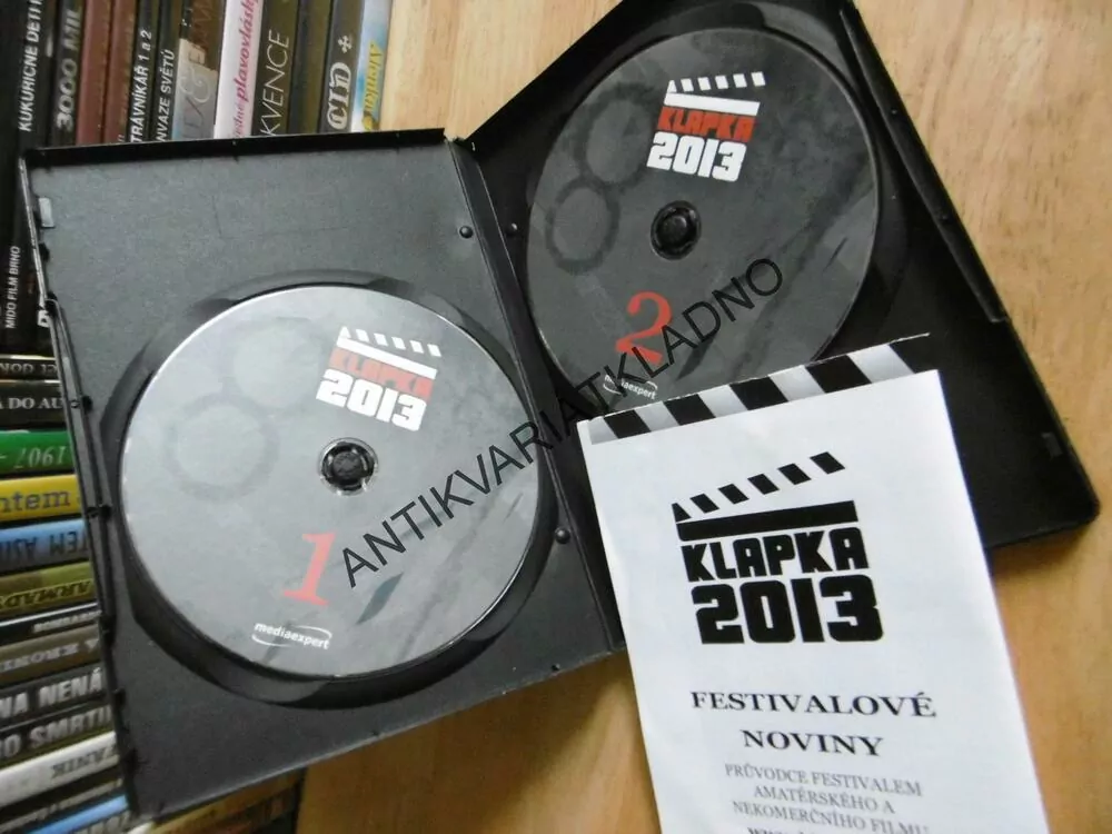 KLAPKA 2013 FESTIVAL KLADNO, DVD FILM
