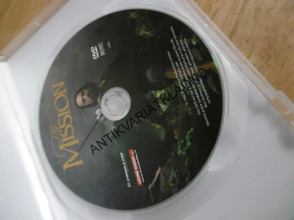 THE MISSION, DVD FILM