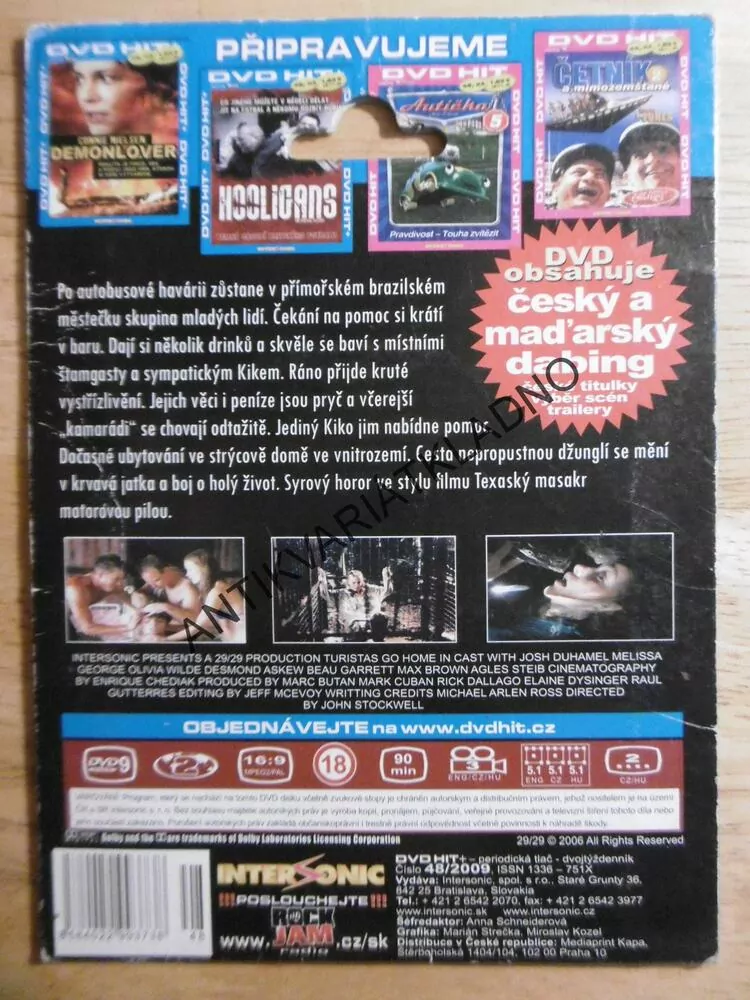 BRAZILSKÝ MASAKR, DVD FILM