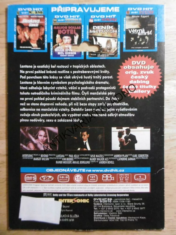LANTANA, DVD FILM 