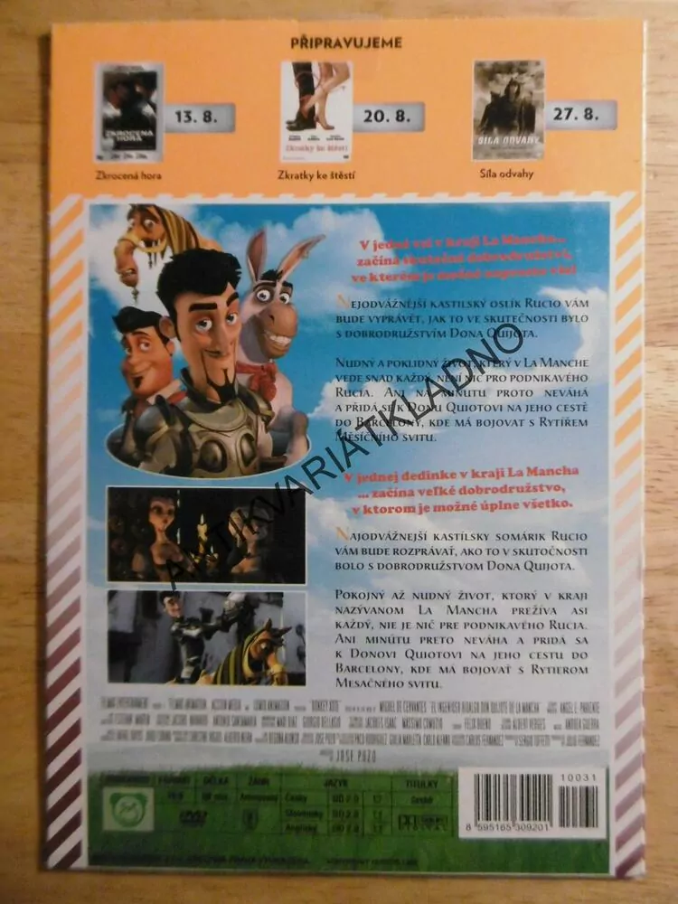 DON CHICHOT, DVD FILM