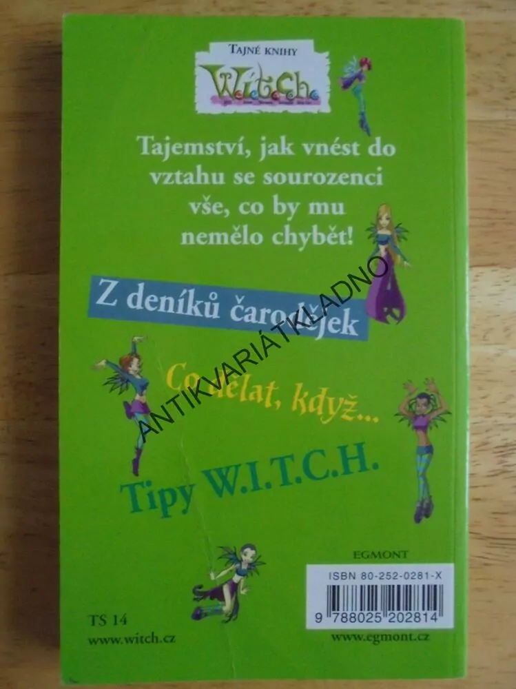 TAJNÉ KNIHY WITCH SE SOUROZENCI