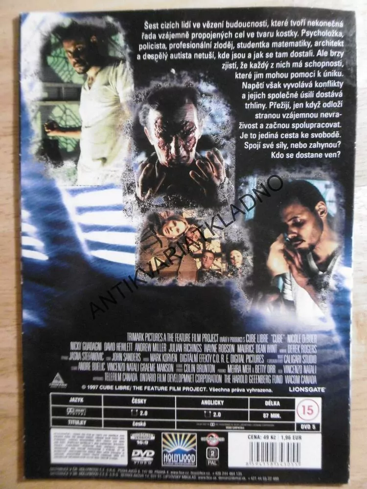 KOSTKA, DVD FILM