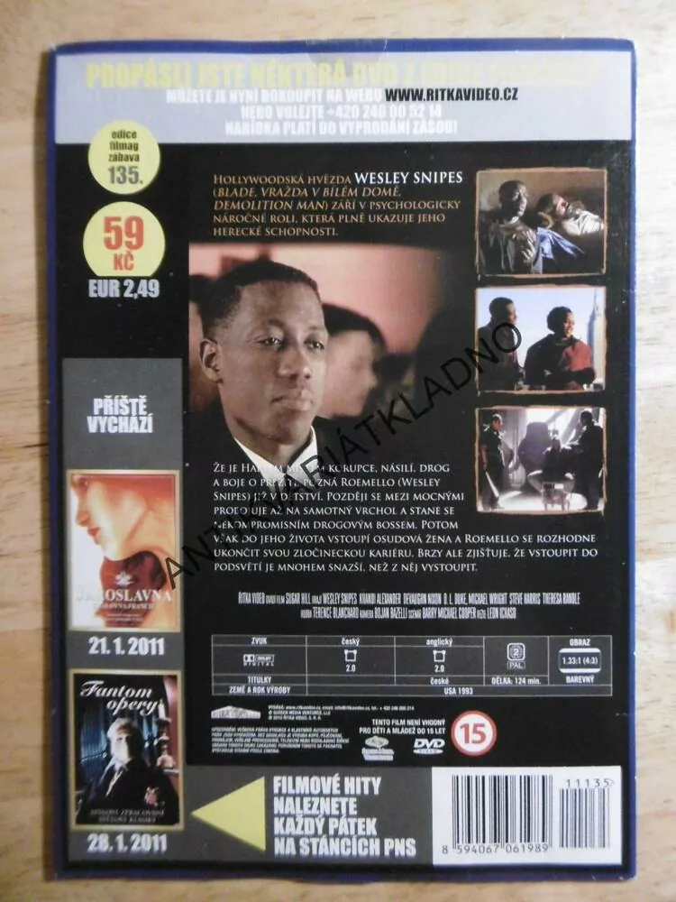 SUGAR HILL, DVD FILM
