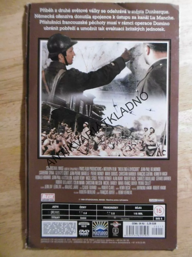 VÍKEND NA ZUYDCOOTE, DVD FILM