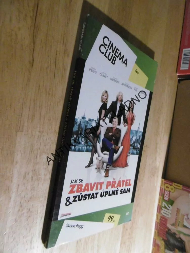 JAK SE ZBAVIT PŘÁTEL A ZŮSTAT ÚPLNĚ SÁM, DVD FILM