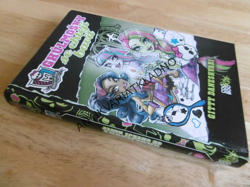 MONSTER HIGH, GHÚLMOŠKY SE CHTĚJÍ BAVIT, GITTY DANESHVARI, **an