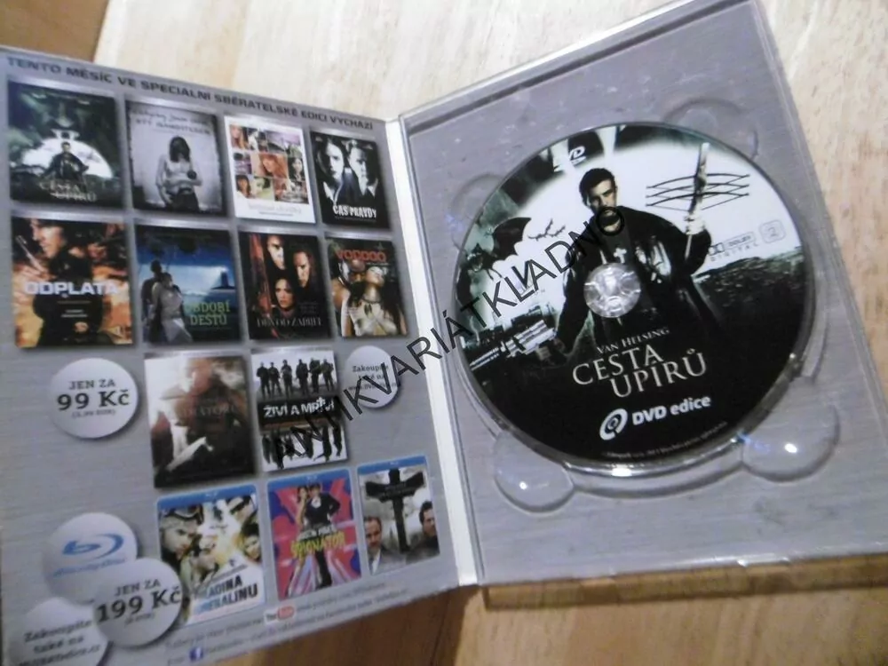 VAN HELSING, CESTA UPÍRŮ, DVD FILM