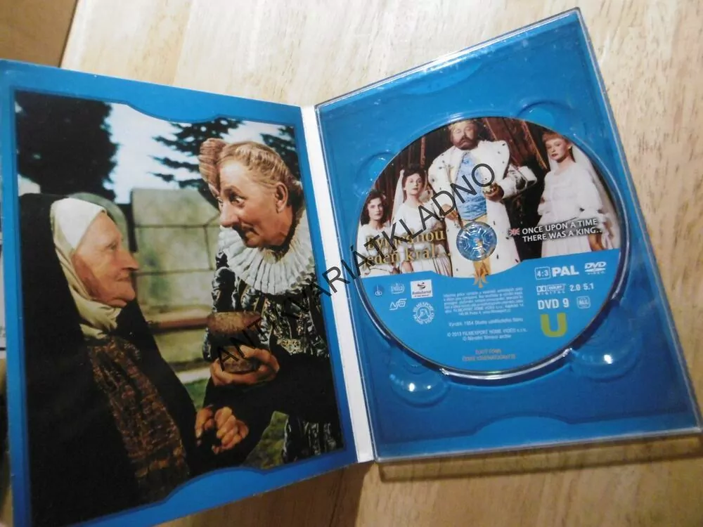 BYL JEDNOU JEDEN KRÁL, DVD FILM POHÁDKA