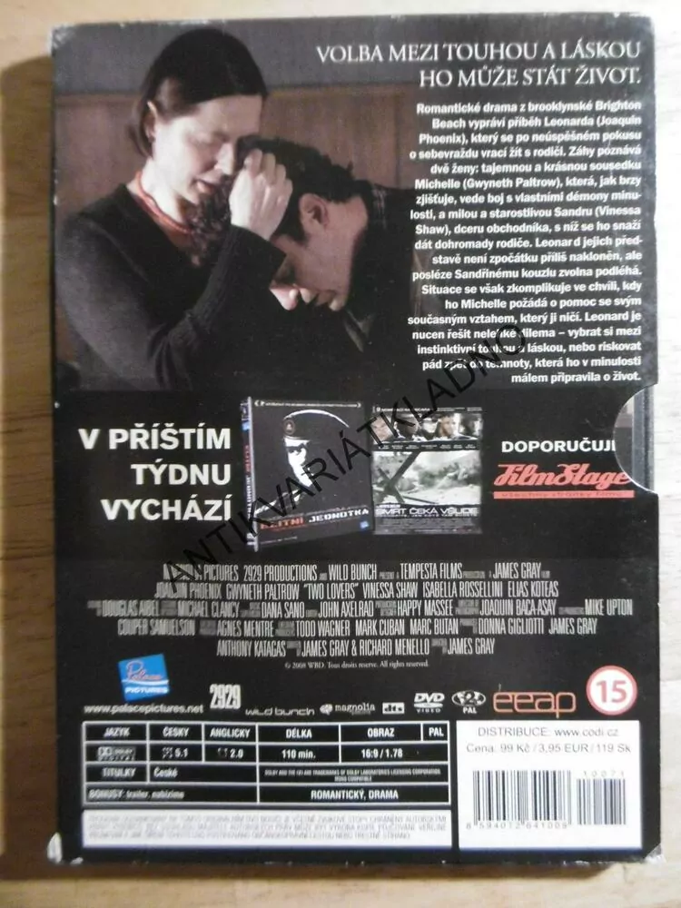MILENCI, DVD FILM