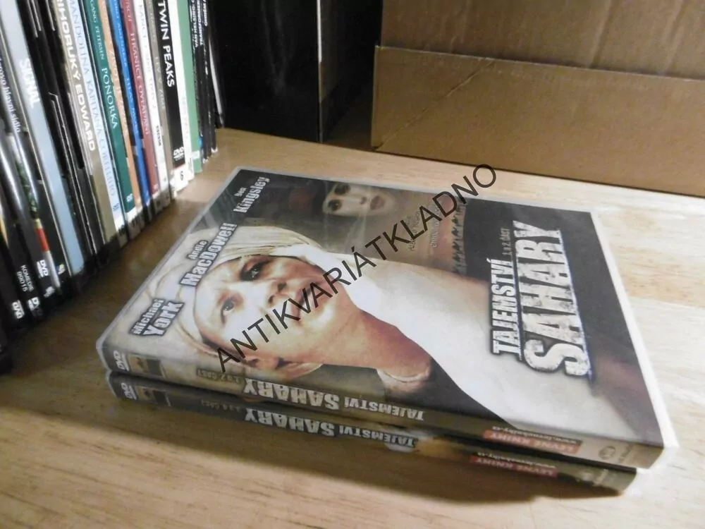 TAJEMSTVÍ SAHARY, 1-4, 2 DVD FILM , KINGSLEY,MACDOWELL,YORK