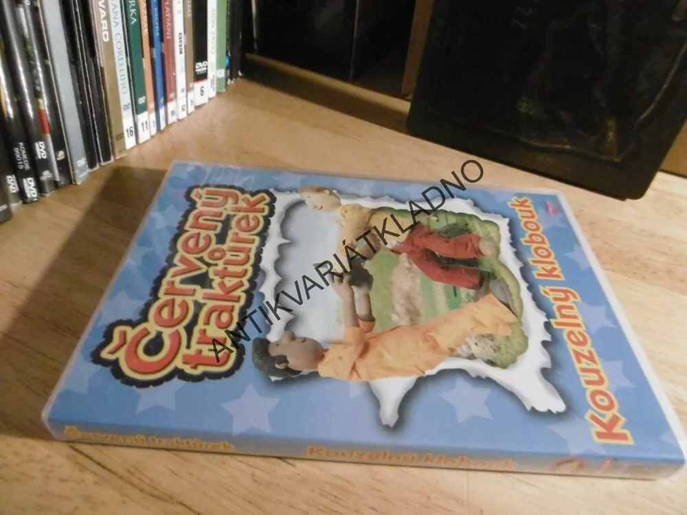 ČERVENÝ TRAKTŮREK, KOUZELNÝ KLOBOUK, DVD FILM