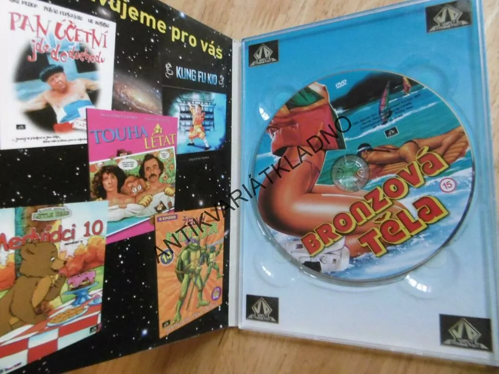 BRONZOVÁ TĚLA, DVD FILM