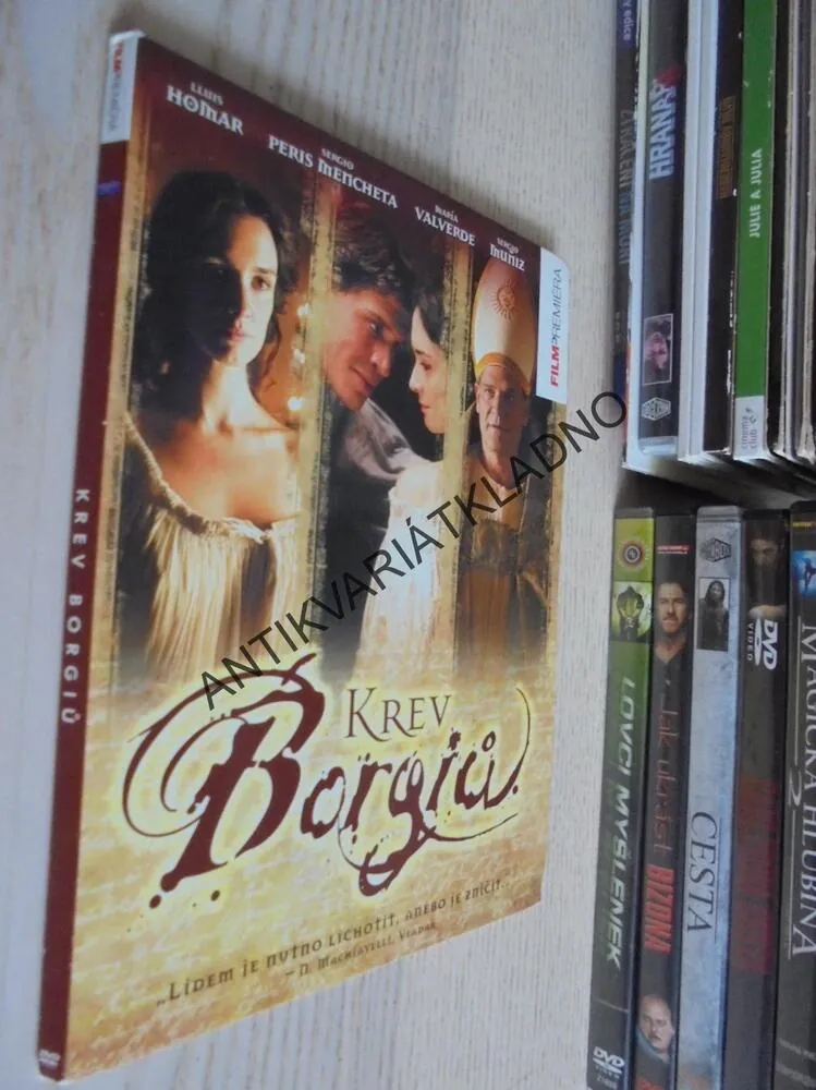 KREV BORGIŮ, DVD FILM