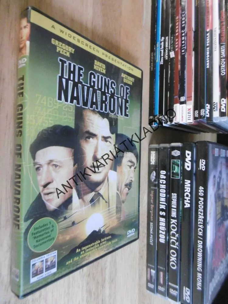 THE GUNS OF NAVARONE, DVD FILM
