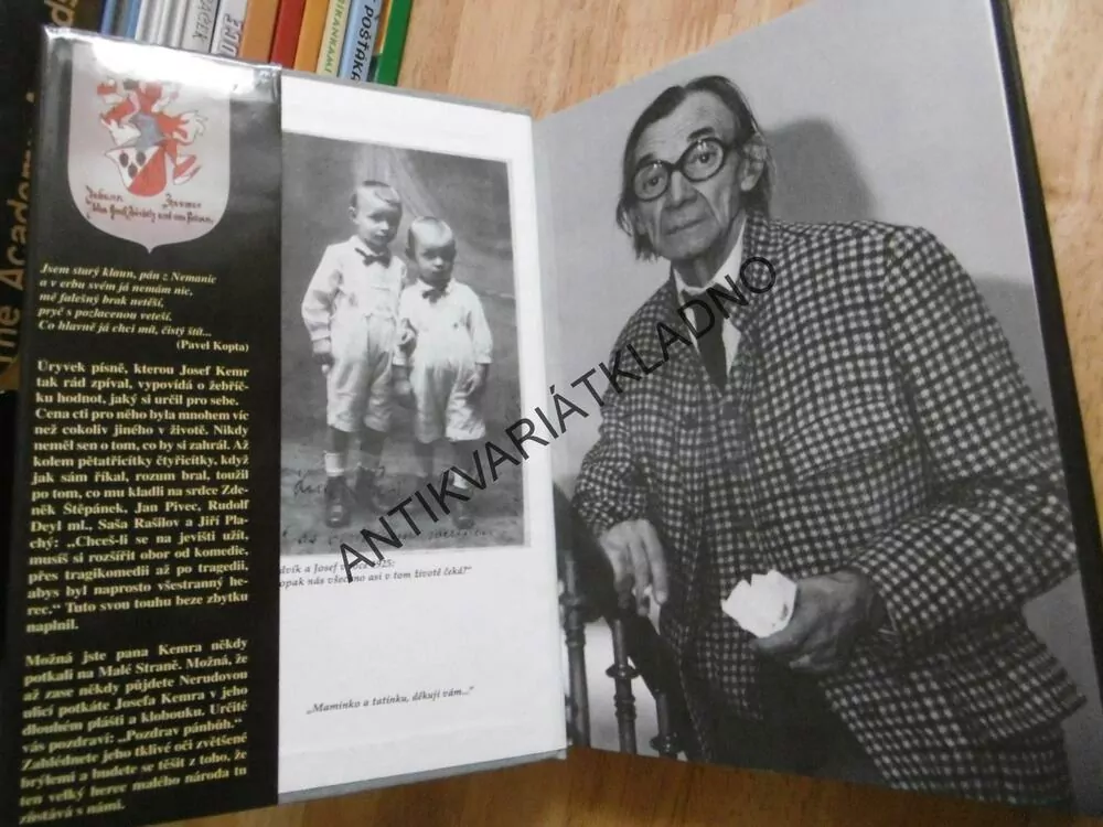 JOSEF KEMR, ČESKÝ DON QUIJOTE, FILM HEREC, **an