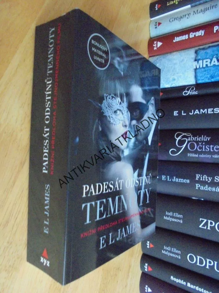 PADESÁT ODSTÍNŮ TEMNOTY, E.L.JAMES, EROTIKA