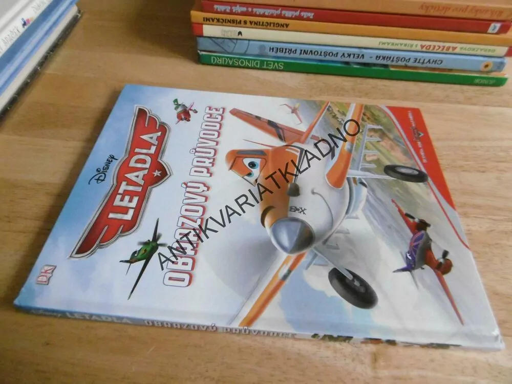 LETADLA, OBRAZOVÝ PRŮVODCE, EDICE AUTA MAJÍ KŘÍDLA, CARS, WALT DISNEY, **an